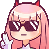 2159-zerotwo-peaceout.png Discord Emoji