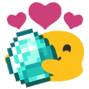 4056-blob-love-diamonds-minecraft.png Discord Emoji