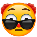 8678-clownflushedsunglasses.png Discord Emoji