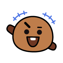 BT21_Shooky_hello - Discord Emoji