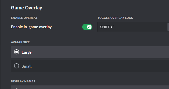 How to use the Discord overlay