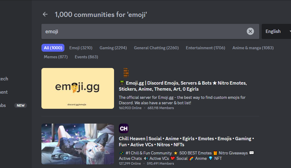 Public Discord Servers tagged with Anime Emojis