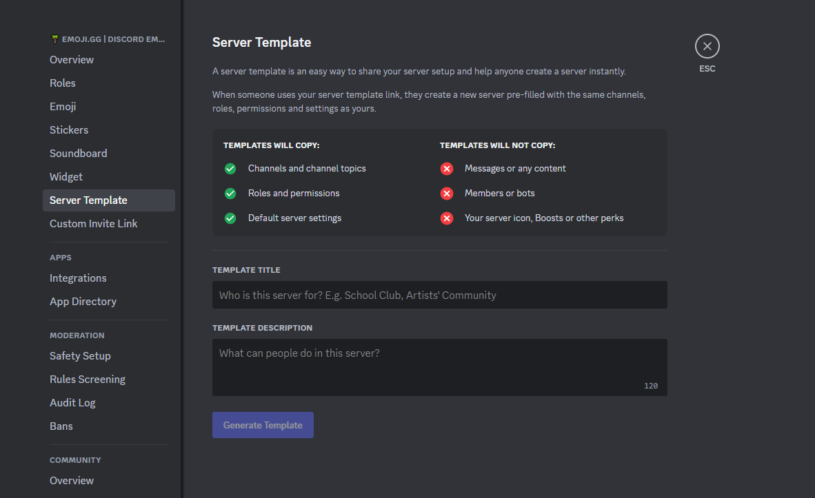 Importing Discord Server Templates – Guilded