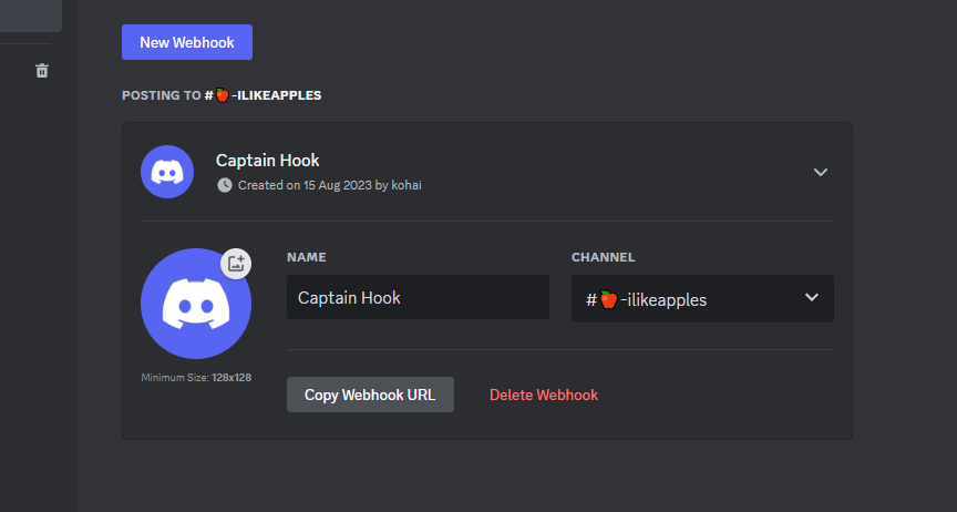 How to create Discord webhooks