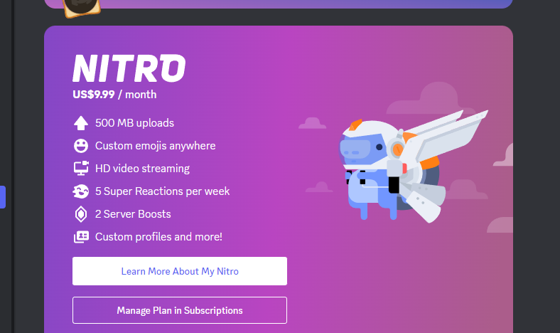 How to cancel Discord nitro