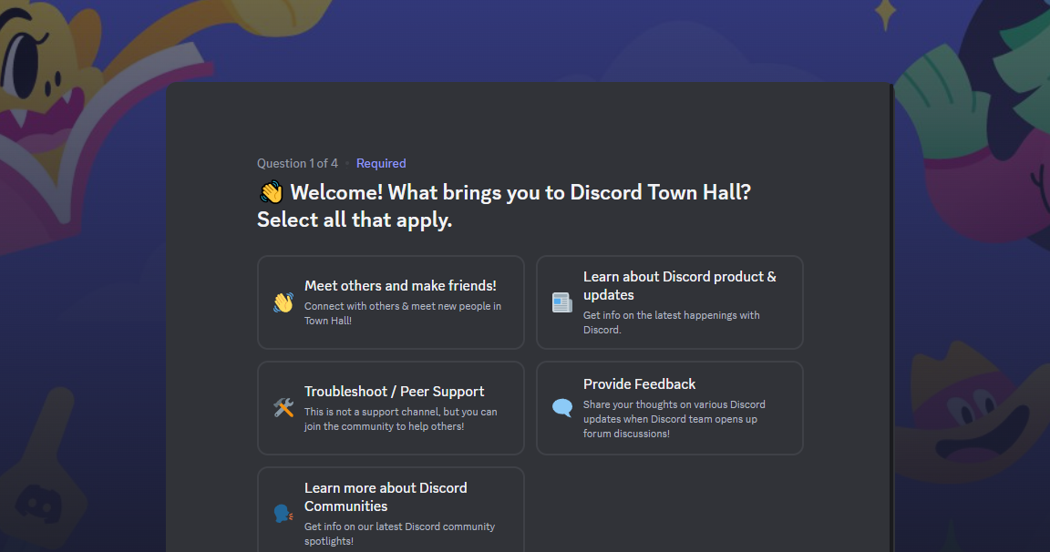 How to set up Discord onboarding
