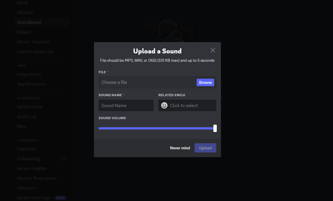 How to use the Discord soundboard - Discord Emoji